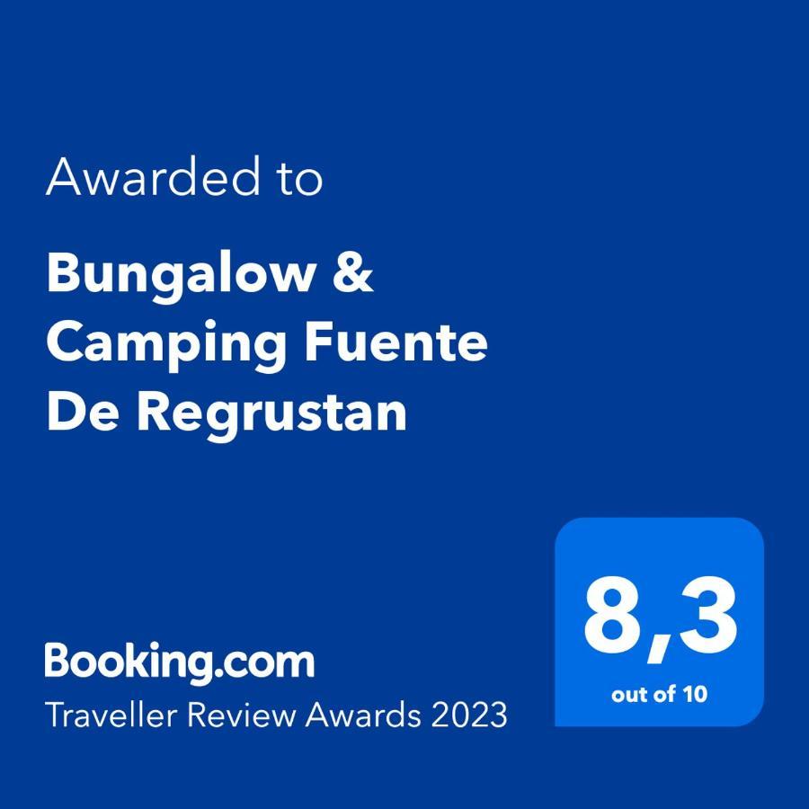 Bungalow&Camping Fuente De Regrustan Graus Exterior foto